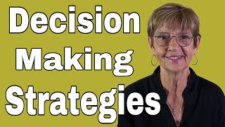 Decision Making Strategies  Tuesdays Tip for Caregivers [upl. by Tilagram]