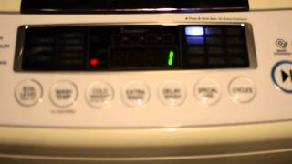 LG wt1101cw 41 Cu Ft HE Top Load Washer Review Part 5 End of Spin Cycle FINALLY [upl. by Mathews734]