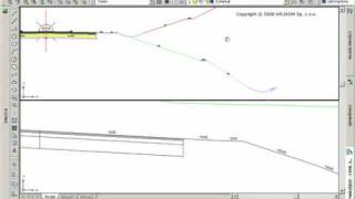 Skarpy i pobocza APLIKOM dla AutoCAD Civil 3D [upl. by Mauricio]