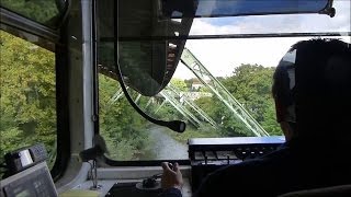 HauptbahnhofOberbarmen Mitfahrt GTW 72 Teil 2 Wuppertaler Schwebebahn [upl. by Reffotsirhc897]