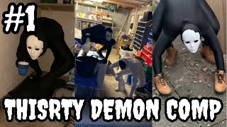 Thirsty Demon Tiktok Compilation  Part 1 [upl. by Telracs]