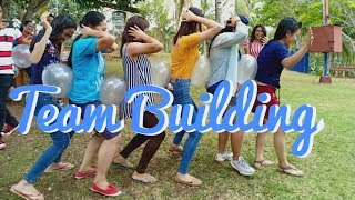 2019 Games for Team building  Pitik kalamansi challenge Caterpillar games [upl. by Erlinna]