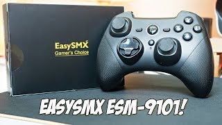 EasySMX ESM 9101 Wireless Game Controller Review [upl. by Scrogan]