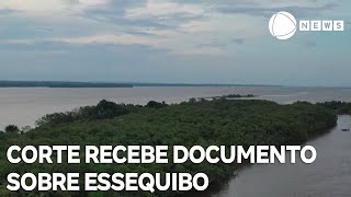 Corte Internacional recebe documentos sobre Essequibo [upl. by Patrica596]