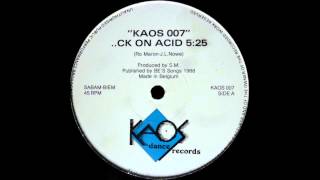 Acid New Beat  Kaos 007  Rock on Acid [upl. by Nadaba868]