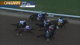 Oaklawn Park Jan 1 2024 The 17th Running of Smarty Jones Stakes [upl. by Adal]