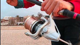 surfcasting playa de Montgat el siguiente vídeo playa de Badalona [upl. by Beach]