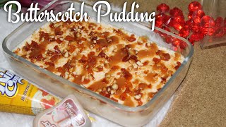 BUTTERSCOTCH PUDDING RECIPE  VERY SIMPLE AND EASY DESSERT WITHOUT GELATINE [upl. by Kemble661]