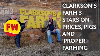 Clarksons Farm 3 stars on prices pigs and proper farming [upl. by Lacym]