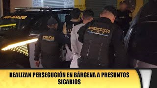 Realizan persecución en Bárcena a presuntos sicarios [upl. by Lemraj]