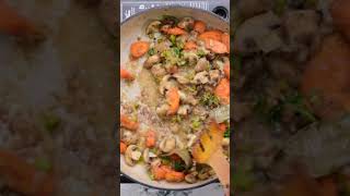 French Comfort Food Chicken Fricassee  A Rustic and Flavorful Stew [upl. by Aldon]