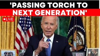 Joe Biden Live  Joe Biden Addresses the Nation  US Election 2024  US News Live  Kamala Harris [upl. by Anigriv]