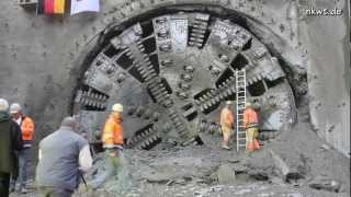 Durchschlag am KaiserWilhelmTunnel in Cochem auf nkwtde [upl. by Hibbs209]