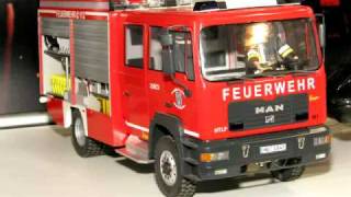 Intermodellbau Dortmund 2009 Feuerwehrfahrzeuge [upl. by Airogerg]