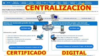 Centralización Certificado Digital SII [upl. by Hedley]