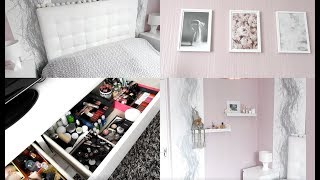 ⏩Room Tour Chambre  Déco  Meubles  Rangement Makeup [upl. by Onifur783]