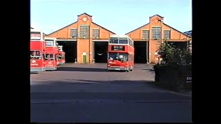 London Buses 2000Fulwell Bus Garage Twickenham amp Hammersmith Bus Station with MetrobusesVA amp RML [upl. by Yup726]