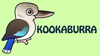 Kookaburra  Animated Nursery Rhymes For Kids [upl. by Idet]