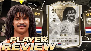 😱91 CENTURIONS ICON RUUD GULLIT PLAYER REVIEW  EA FC 24 ULTIMATE TEAM [upl. by Kirschner]