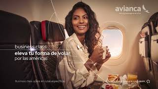 avianca business class eleva tu forma de volar por las américas [upl. by Akimert195]