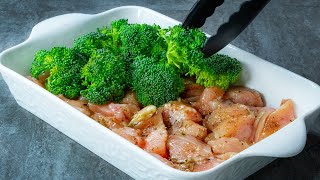 Vous tomberez amoureux du brocoli si vous cuisinez le poulet avec cette recette [upl. by Ademordna]