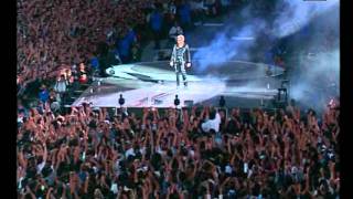 Johnny Hallyday Intro et La musique que jaime Stade de France 98 par anthonyjohnnypussini [upl. by Elstan]