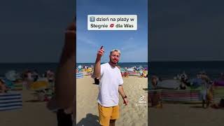 Jestem na plaży w Stegnie ale to rap shorts [upl. by Tahmosh]