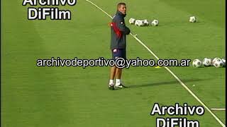 Diego Simeone asume como entrenador de San Lorenzo de Almagro  DiFilm 2009 [upl. by Nostaw963]