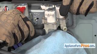 How To LGKenmore Water Inlet Valve Assembly 5220FR2075L [upl. by Esnahc819]