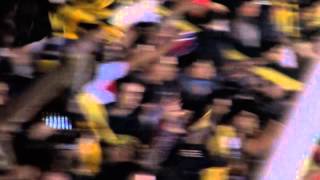 Hinchas de Guaraní llorando y saludo del equipo [upl. by Kcirreg]