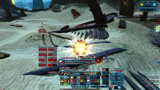 SWTOR PVP 614  Gunnery Commando  Ancient HyperGate  Pylon Pressure [upl. by Sosthenna]