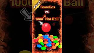 🔥Will the Smarties Survive the 1000°C Red Hot Ball 😱 Reverse Motion ASMR reversemotion rhcb [upl. by Landre692]