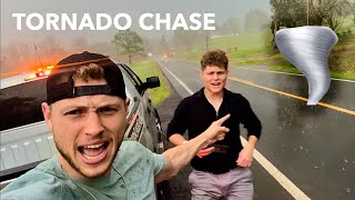 Tornado Chase INSANE HAIL [upl. by Fotina984]