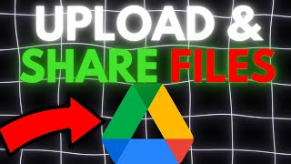 How To Upload amp Share Files On Google Drive In 2024  Share Files Google Drive [upl. by Machos]