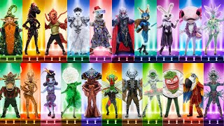 ALL SEASON 9 MASKED SINGER REVEALS 2023 [upl. by Toombs562]