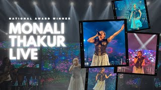 MONALI THAKUR LIVE PERFORMANCE monalithakur live concerts nationalawardwinner singer song [upl. by Ainud]