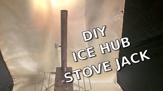 Building a stove jack for my Eskimo Fatfish 949i Ice Hub [upl. by Rider225]