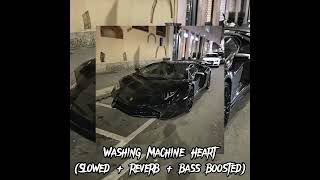 Washing Machine Heart  Mitski Slowed  reverb  bass boosted [upl. by Argus]