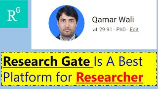 Researchgate An Ever Best Platform for Researchers [upl. by Annaiv]