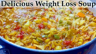 Lose 15 pounds In 1 Week Cabbage Soup Diet Recipe  Wonder Soup [upl. by Early]