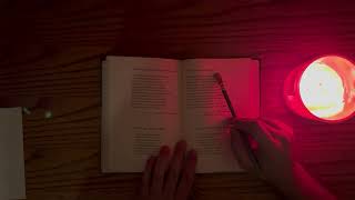 ASMR Studying German by Reading Poetry Part 7 [upl. by Ylen]