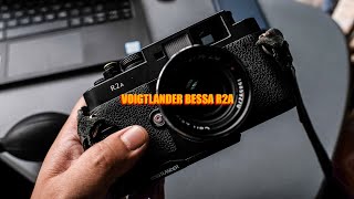 My Favorite Film Camera for Street Photography  Voigtlander Bessa R2A [upl. by Intruok692]