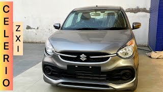 2021 New Maruti Suzuki Celerio  Grey Color  ZXI  Detailed Walkaround  Pros amp Cons [upl. by Nehgaem]