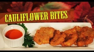 Cauliflower Bites  Cooking with The Vegan Zombie [upl. by Dde153]