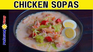 Pinoy Chicken Sopas Recipe [upl. by Mauro590]