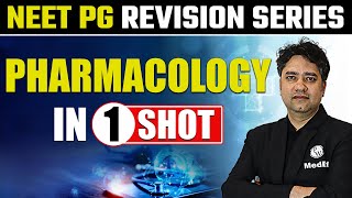 PHARMACOLOGY in 1 Shot  Rapid Revision NEET PG 2023  Sprint Series [upl. by Malim969]