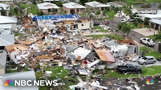 Milton death toll rises while search continues in areas hit by tornadoes and flooding [upl. by Seagrave35]