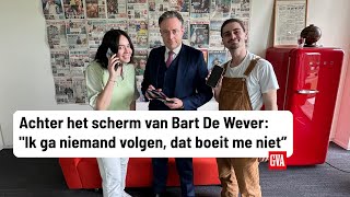 Achter het scherm van Bart De Wever “Ik ga niemand volgen dat boeit me niet” [upl. by Niltac]