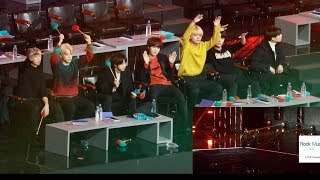 190106 GDA 2019  방탄소년단 BTS FULL PERFVCR idols reaction to BTS [upl. by Trinee]