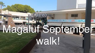 Magaluf September Walk around  Didn’t expect to see that [upl. by Loveridge]